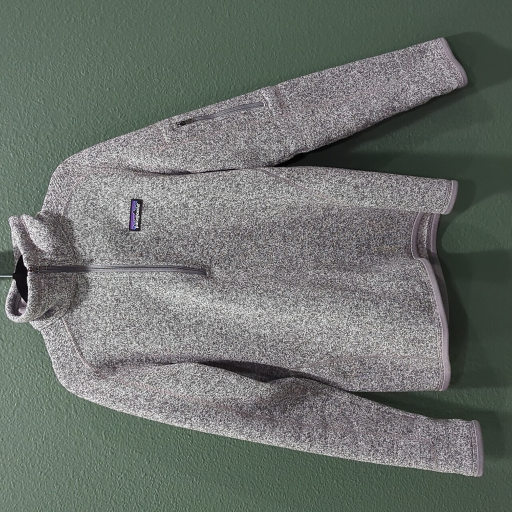 Patagonia Better Sweater Heathered Gray Fleece Pullover